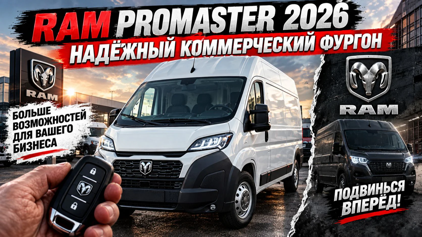 Превью видео Ram ProMaster на RUTUBE